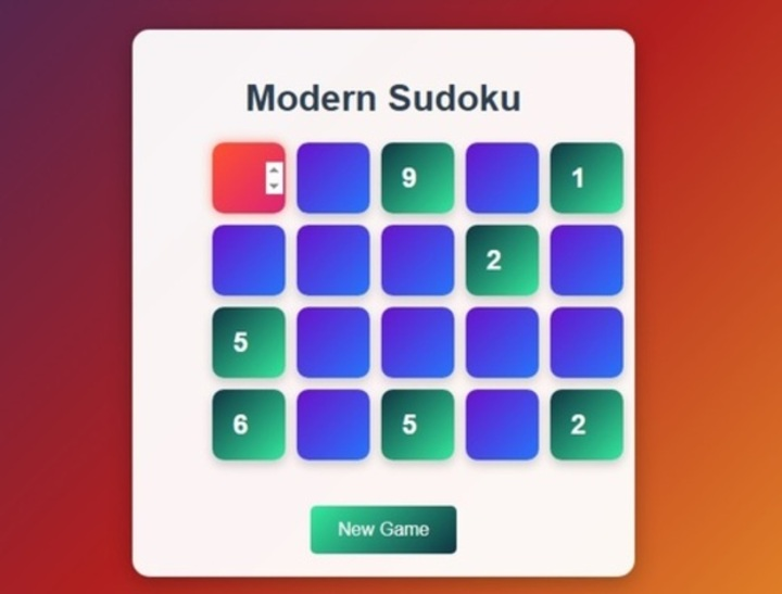 Permainan Sudoku modern  secara online