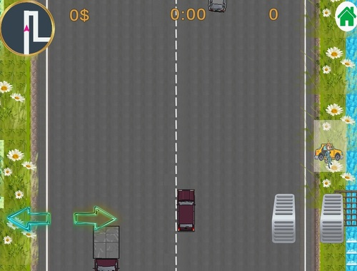 Permainan Mobil taksi - pengemudi taksi dan pickup penumpang  secara online