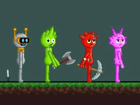 Permainan Sprunki Sandbox: Mode Playground Ragdoll  secara online
