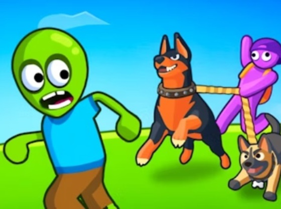 Permainan Anjing vs alien  secara online