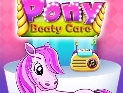 Permainan Perawatan kecantikan kuda poni  secara online