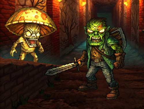 Permainan Monster Slayer menggabungkan dan bertahan hidup  secara online