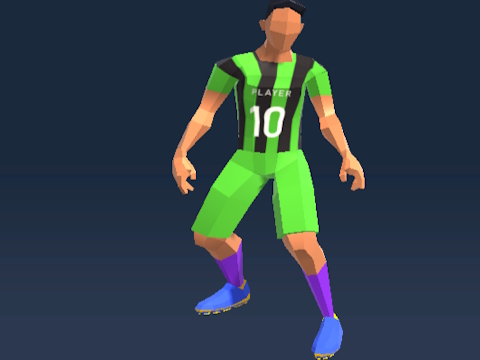 Permainan Football Rush 3D  secara online