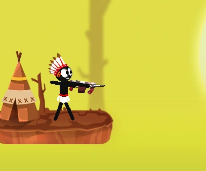 Permainan Stickman Hunter  secara online
