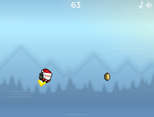 Permainan Santa Dash 2  secara online