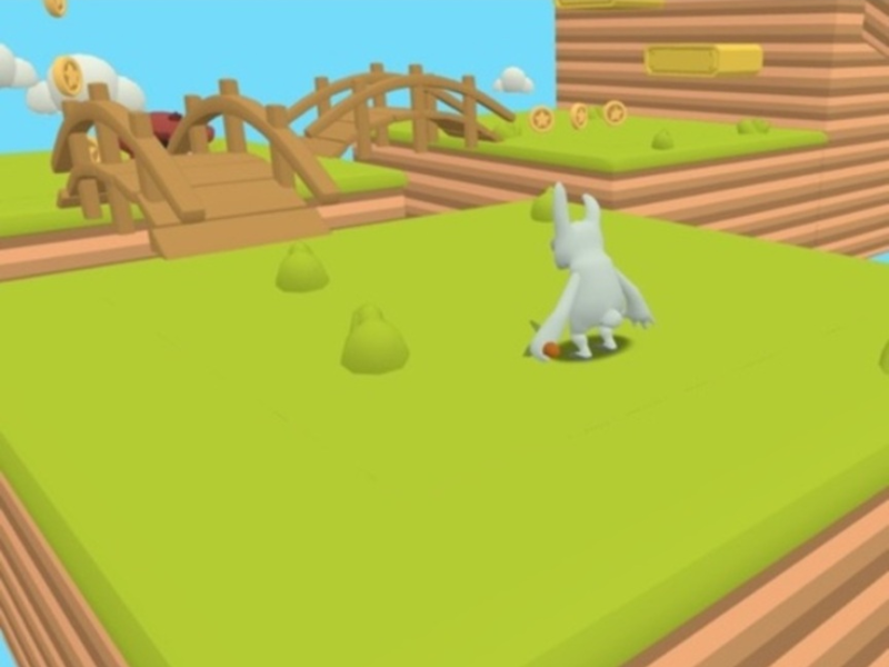 Permainan Bunny Coin Hop  secara online
