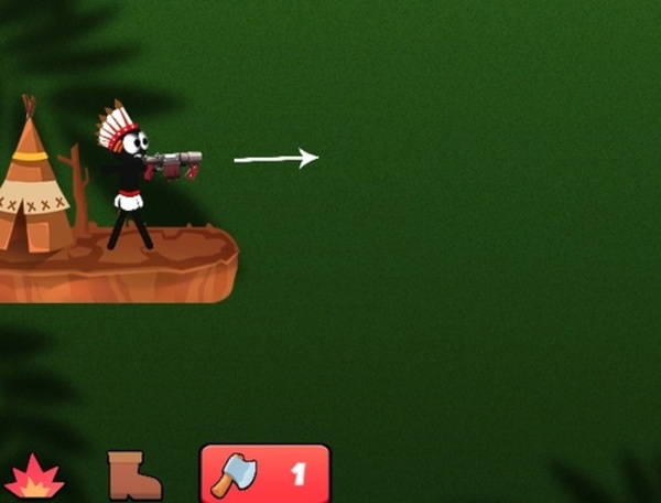 Permainan Pertempuran panah stickman  secara online