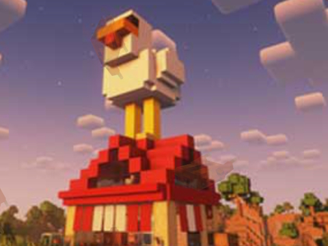 Permainan Minecraft Lava Chicken 2  secara online