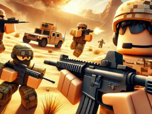 Permainan Serangan roblox  secara online