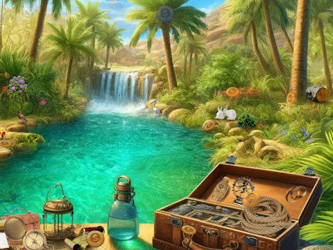 Permainan Rahasia Tersembunyi Oasis Gurun  secara online