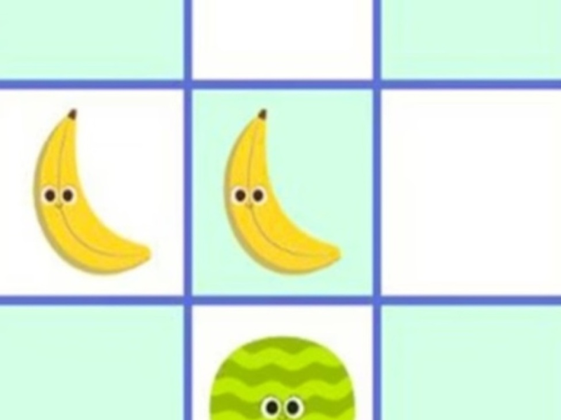 Permainan Battle Juicy Tic Tac Toe  secara online