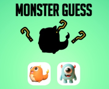 Permainan Monster tebak  secara online