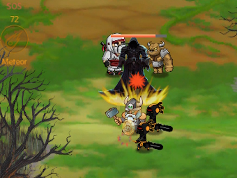 Permainan Survivor menggabungkan rpg idle  secara online