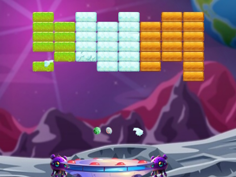 Permainan Galaxy Brick Breaker  secara online