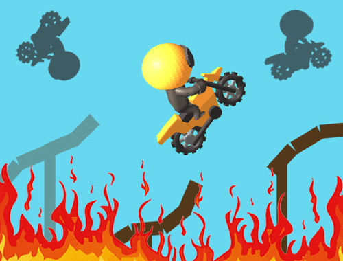 Permainan Moto Trials terburu -buru  secara online