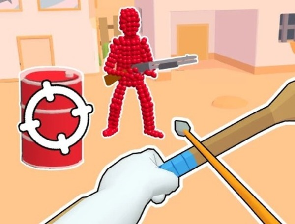 Permainan Stickman Archer: Menembak panah di Reds  secara online