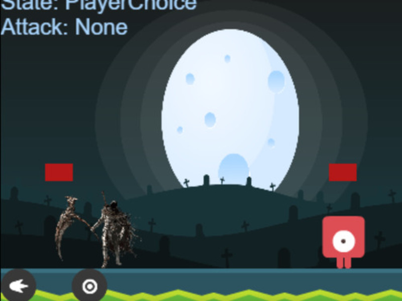Permainan Grim Reaper Graveyard Battle secara online