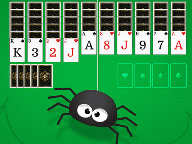 Permainan Laba-laba Solitaire secara online