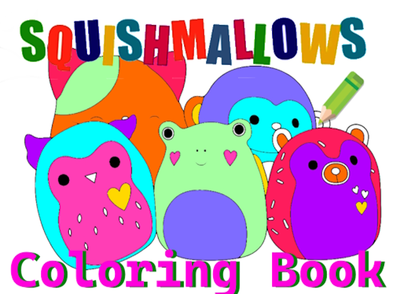 Permainan Buku mewarnai squishmallow secara online