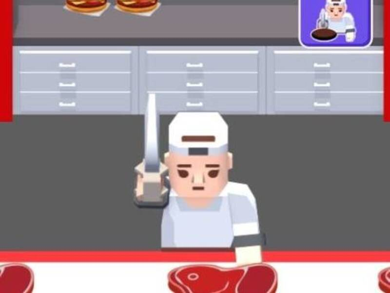 Permainan Burger Cafe Idle Tycoon secara online