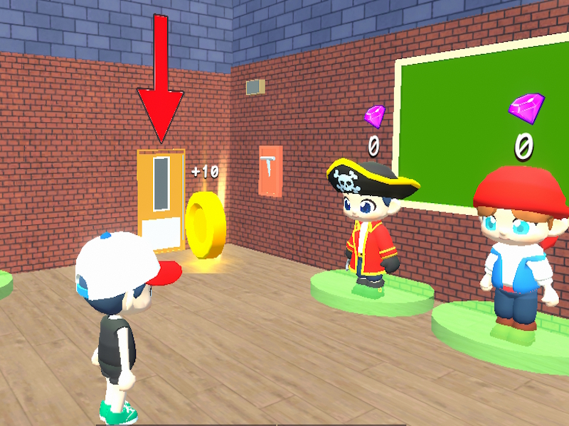 Permainan Escape sekolah obby secara online