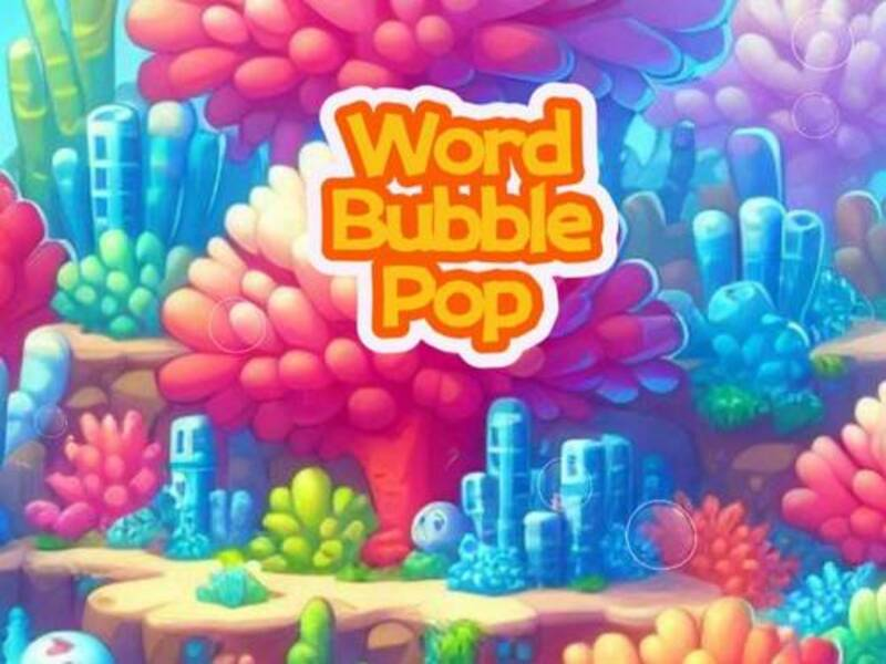 Permainan Kata gelembung pop secara online