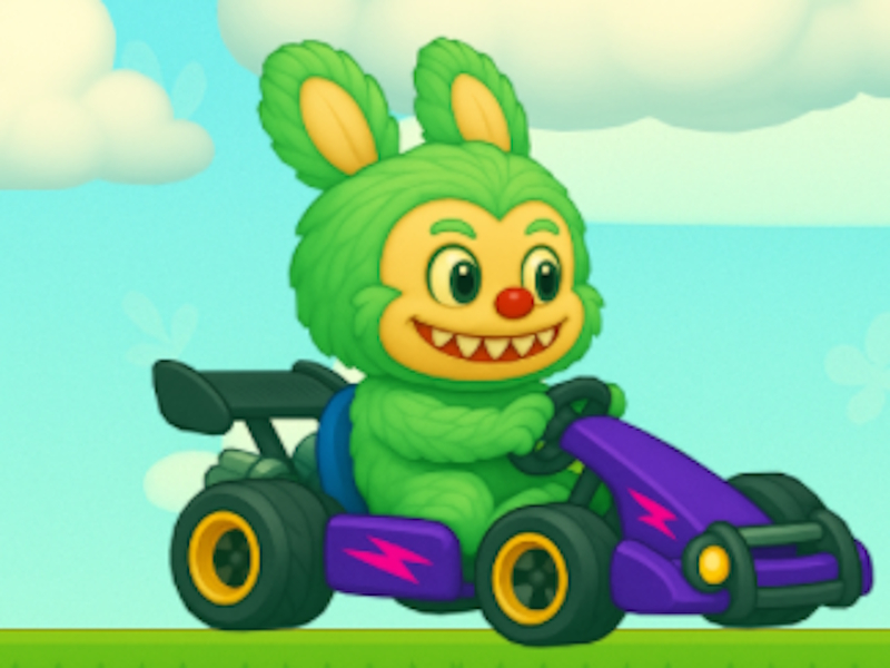 Permainan Labubu Gokart secara online