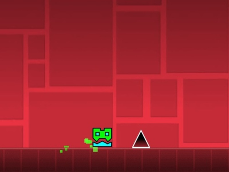 Permainan Cube Geometry Dash secara online