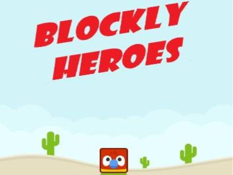 Permainan Pahlawan Blockly secara online