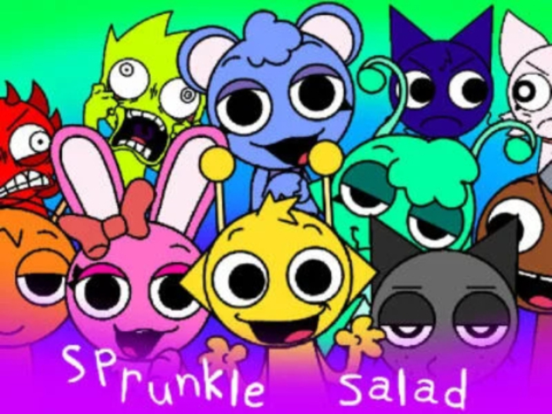 Permainan Salad Sprunkle secara online