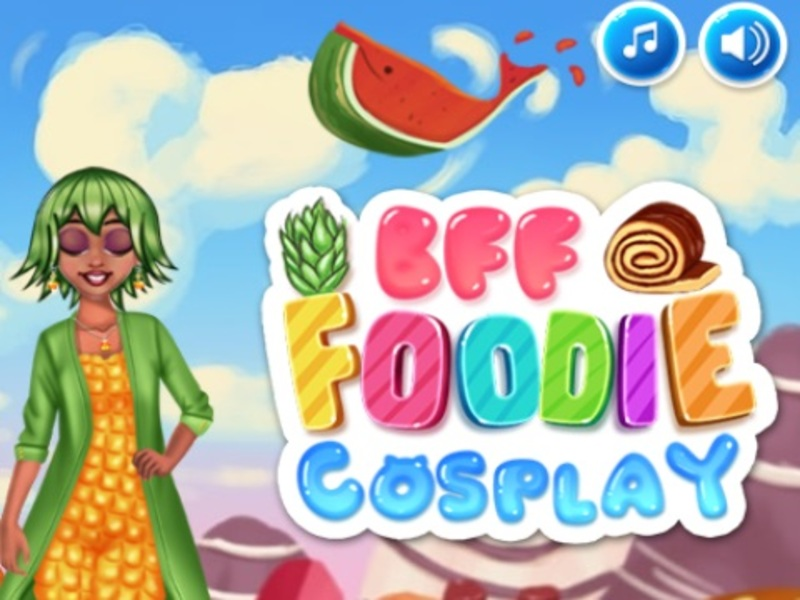 Permainan BFF Foodie Cosplay secara online