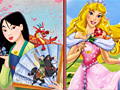 Permainan Mulan dan Aurora secara online