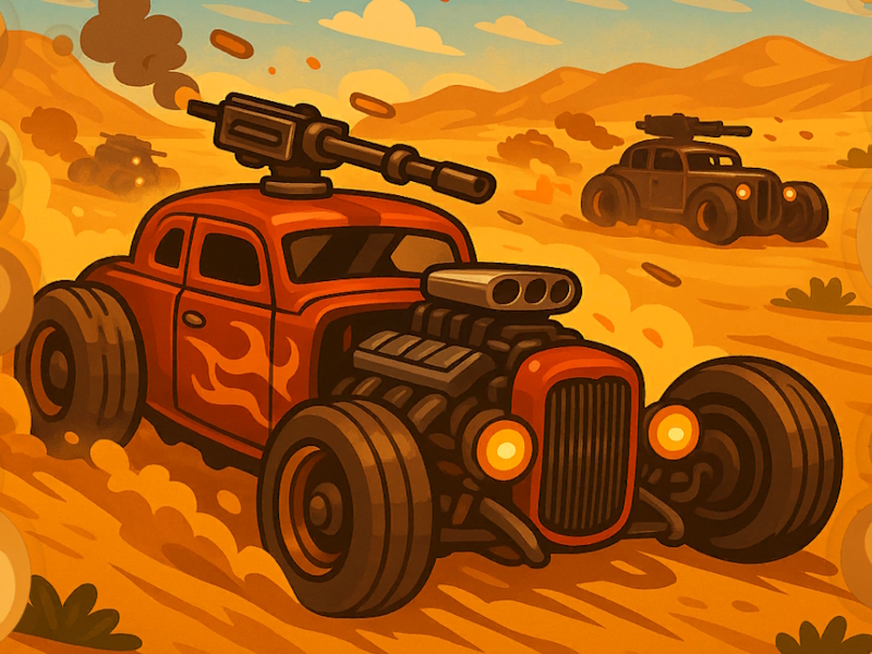 Permainan Bintang Arena Hot Rods secara online