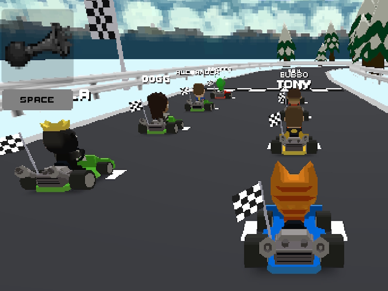 Permainan Kart Bros secara online