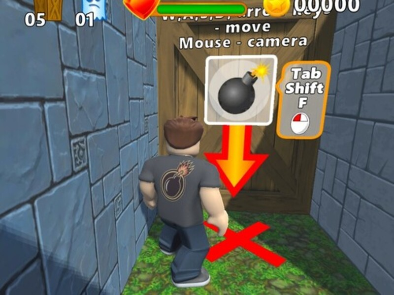 Permainan Obby: Bomberman secara online