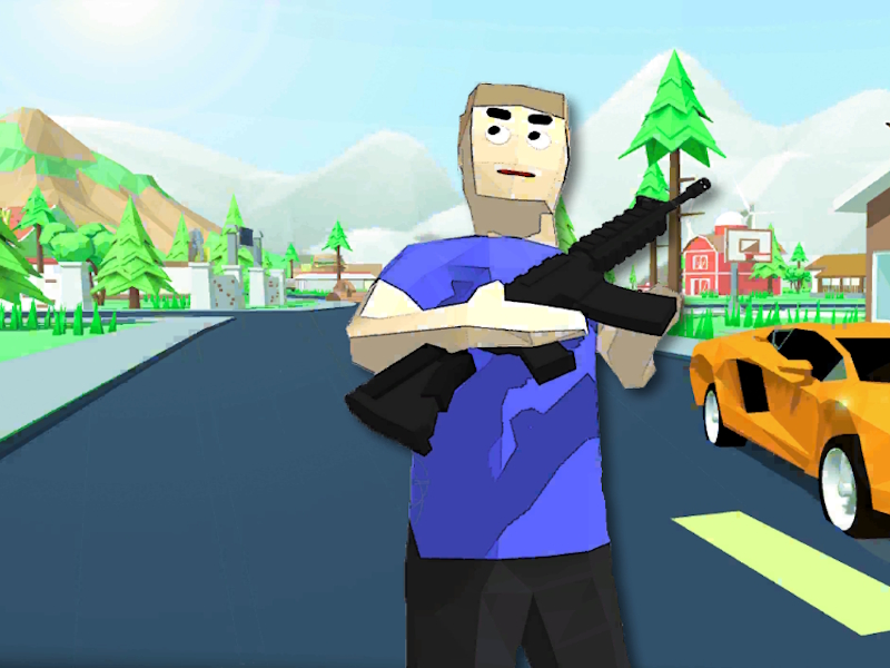 Permainan Dude Theft Auto secara online