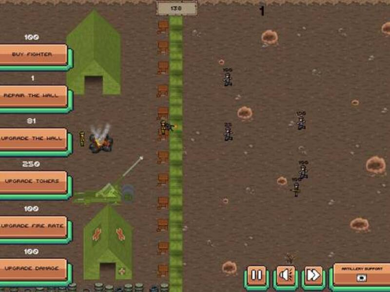 Permainan Pertahanan garis depan WW2 secara online