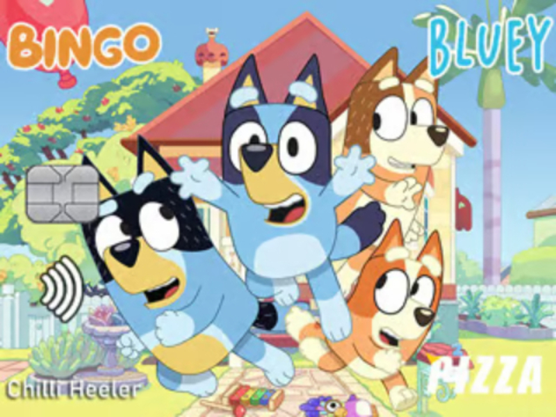 Permainan Puzzle Jigsaw: Kartu Kredit Bluey secara online