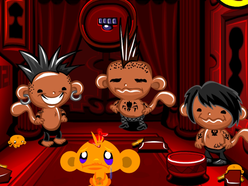 Permainan Monkey Go Happy 958 secara online