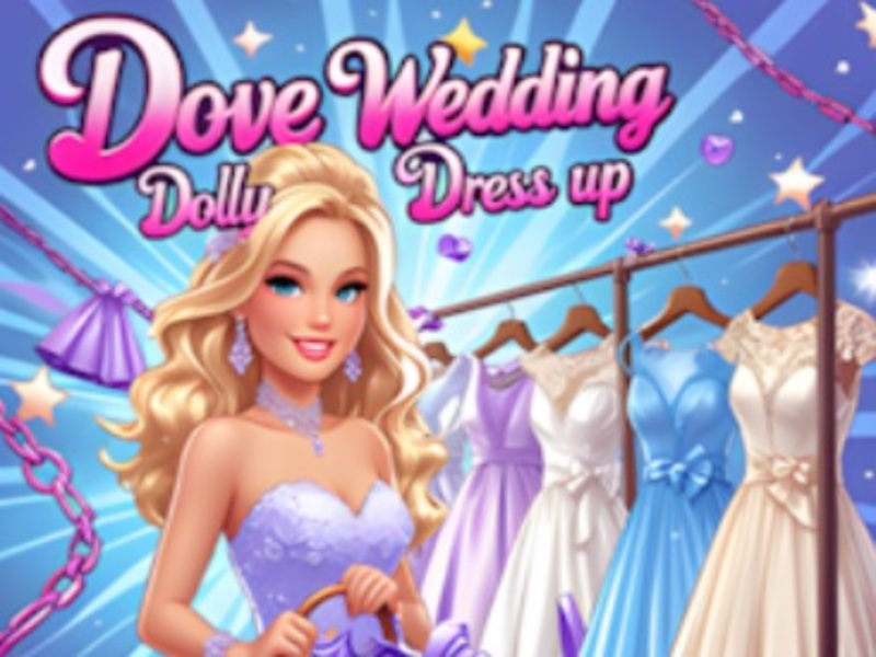 Permainan Dove Wedding Dolly Dress Up secara online