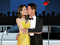 Permainan Angelina dan Brad berciuman  secara online