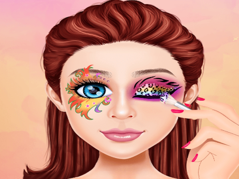 Permainan Makeup mata ajaib seni mata secara online