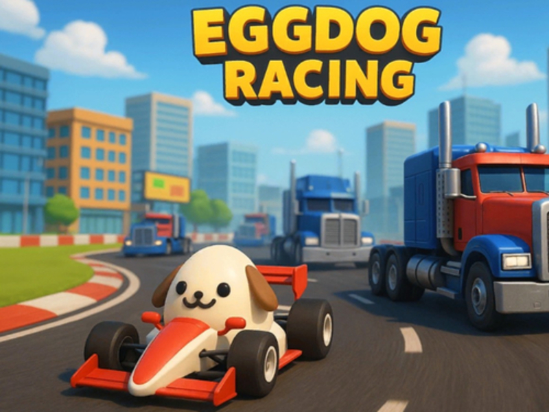 Permainan Balap Eggdog secara online