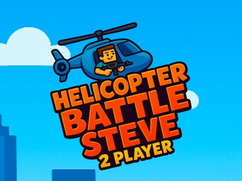 Permainan Helicopter Battle Steve 2 Player secara online