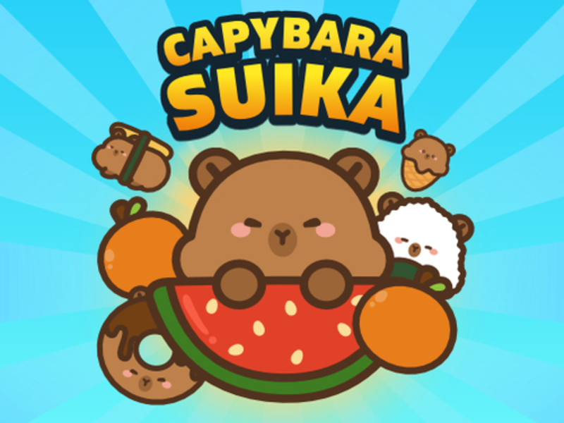 Permainan Capybara Suika secara online