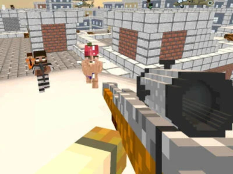 Permainan Noob Sniper 3D secara online