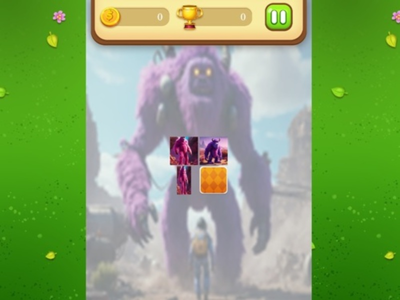 Permainan Pencocokan Memori Yeti secara online