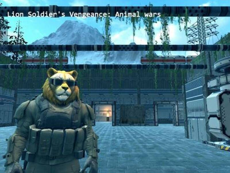 Permainan Pembalasan Lion Soldier: Perang Hewan secara online