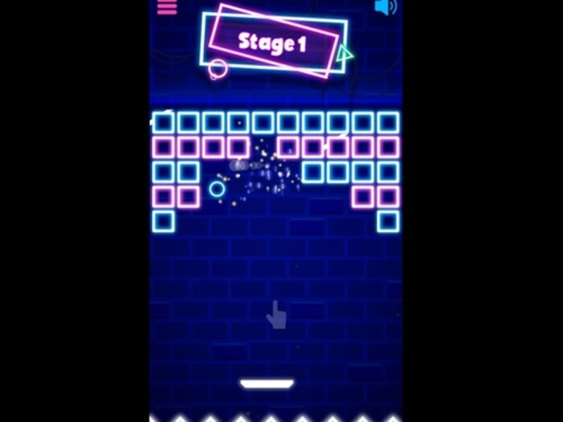 Permainan Neon Bricks secara online