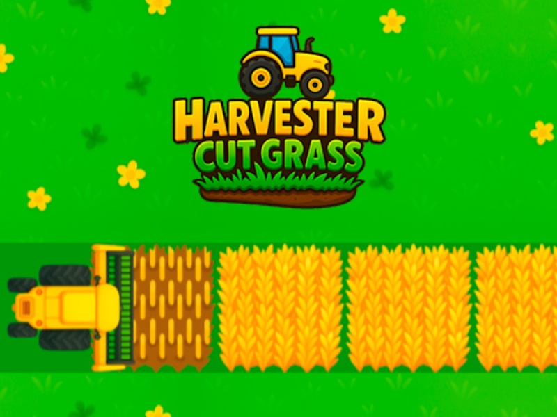 Permainan Harvester memotong rumput secara online